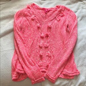 Lilly Pulitzer Hot Pink Sweater